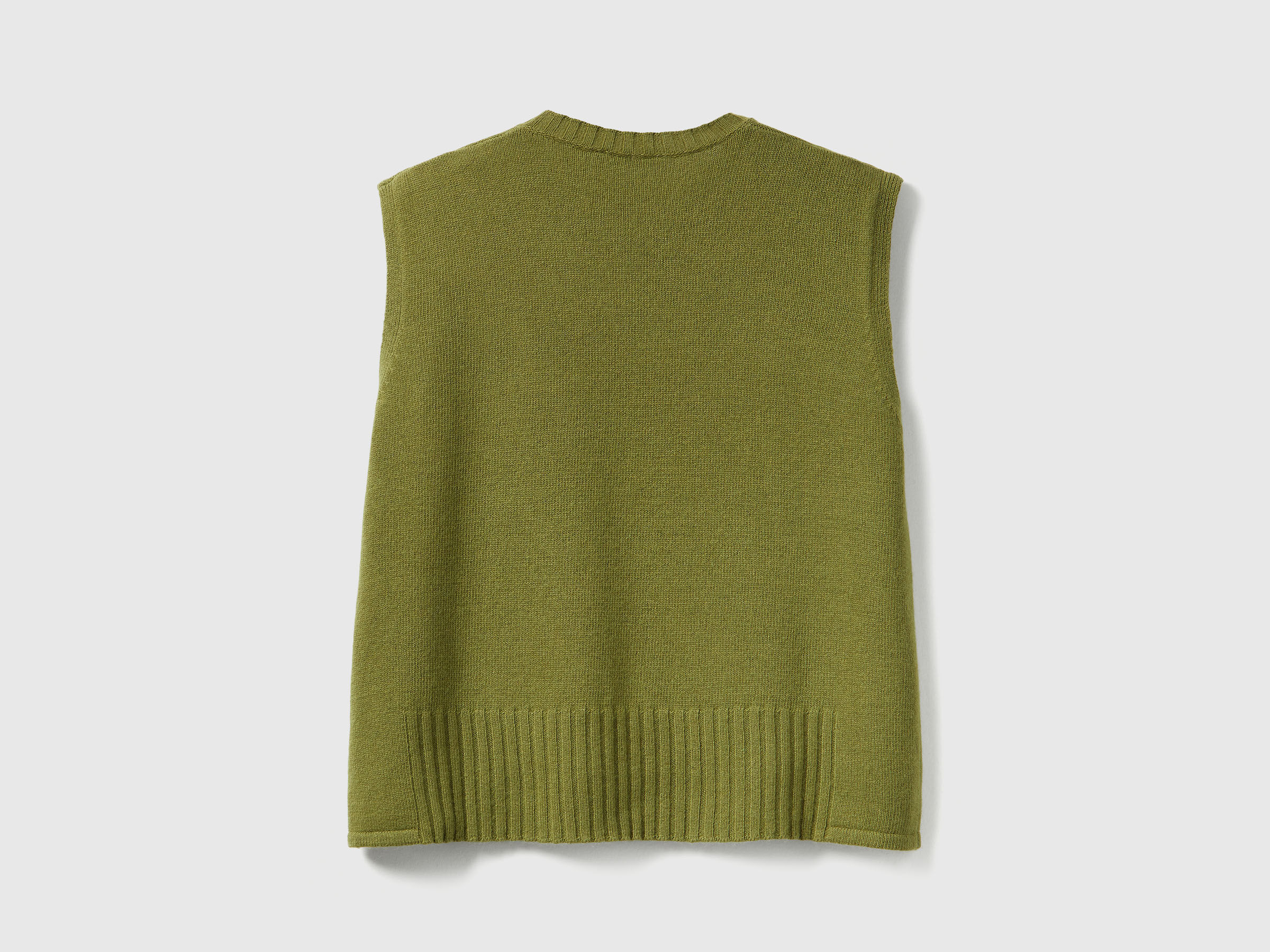 SLEEVELESS SWEATER Women image number 6